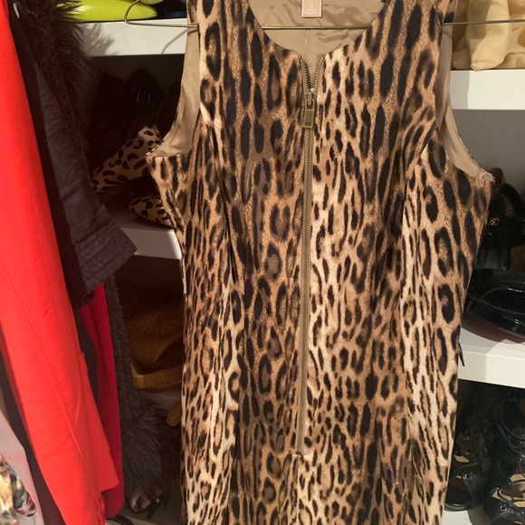 Michael Kors zip up leopard dress - Picture 4 of 7